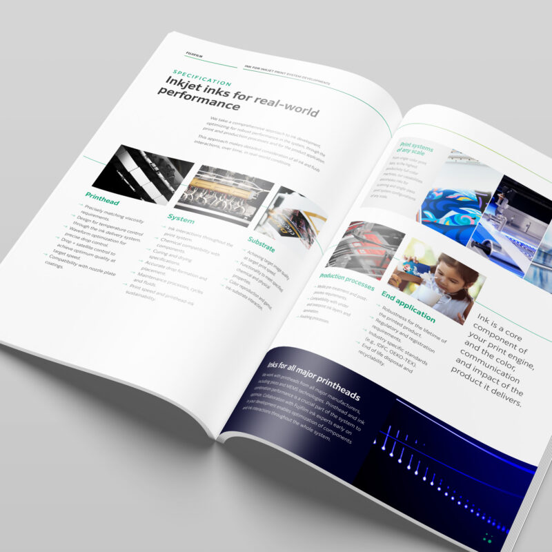 Brochure: Ink for print system developments